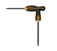 Destornillador de trinquete extensible 2 en 1, cabeza de acero sólido, agarre ergonómico para montaje electrónico y tareas de manualidades, mecanismo de trinquete de alta eficiencia. Destornillador