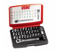 Destornillador de trinquete reversible Usag U06920042, 1/4", 32 piezas