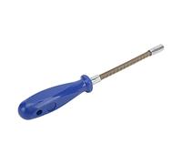 Destornillador de Tuerca de 7 Mm, Destornillador de Trinquete Destornillador de Abrazadera de Manguera con Casquillo Hexagonal Flexible de 90 Grados Destornillador Hexagonal