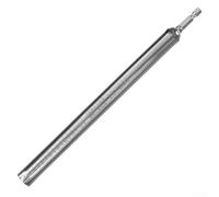 Destornillador de tuerca eléctrico con enchufe hueco y vástago hexagonal de 1/4 pulgadas, llave de vaso profesional de alcance extendido para instalación de techo y trabajos de construcción superiores
