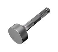Destornillador de varilla de tierra SDS PLUS de 85 mm, zócalo for puntas de varilla de tierra, pica de tierra, zócalo for taladro percutor rotativo, varillas de tierra(Square Handle,Flat Head)