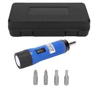 Destornillador Dinamométrico Preestablecido, Llave Dinamométrica Portátil Económica con Puntas Reemplazables, Herramienta Manual Profesional para Ajuste Preciso de Par de Apriete