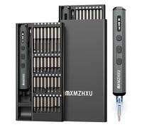 Destornillador Eléctrico, 68 en 1 Destornillador Eléctrico de Precisión con 64 Puntas Magnéticas, 4 Luces LED Kit Destornillador de Precisión para Portátiles, Teléfonos, Gafas, Teclados, Relojes