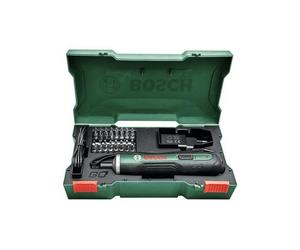 Destornillador eléctrico Bosch PushDrive Verde 5 Nm con Batería 3.6 V