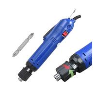 Destornillador eléctrico, destornillador eléctrico de mango recto de mano de 1/4 '', herramienta práctica bidireccional 220 V (normativa europea 220 V)