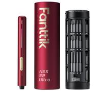 Destornillador eléctrico Fanttik E2 Ultra Mini (inalámbrico, par máximo 0,6 N·m), con 50 puntas magnéticas, apto para reparación de móviles, cámaras, portátiles y relojes