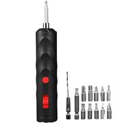 Destornillador eléctrico inalámbrico Seattleget, minijuego eléctrico portátil recargable,taladros pequeños inalámbricos for reparación de teléfonos móviles y portátiles en el hogar(1pc)