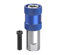 Destornillador eléctrico profesional de 10 mm roscado a 1/4 pulgadas, adaptador hexagonal sin llave, accesorios de posición, taladro de cambio rápido