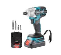 Destornillador eléctrico sin escobillas de 20V, batería iones litio 1300in-lbs, Taladro Inalámbrico recargable, herramienta eléctrica impacto DIY Para principiantes bricolaje