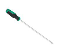 Destornillador extractor de clavos en forma de V, mango ergonómico, herramienta de extracción de remaches de grapas para muebles y construcción