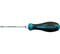 Destornillador HAZET 802-PH3 I Con mango antideslizante de 3 componentes para una elevada transmisión de la fuerza I Perfil de escotadura en cruz - ancho a través de planos PH3 I Longitud: 279 mm