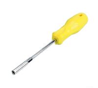 Destornillador hexagonal con construcción y punta magnética para reparaciones de construcción naval y electrodomésticos (6 mm)