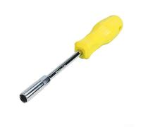 Destornillador hexagonal ergonómico con cabeza magnética para uso en reparaciones de construcción naval y electrodomésticos (10 mm)