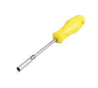 Destornillador hexagonal ergonómico con cabeza magnética para uso en reparaciones de construcción naval y electrodomésticos (7 mm)