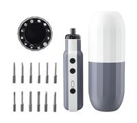 Destornillador inalámbrico ergonómico 3 modos de torsión ajustables Portapuntas magnético para fijación segura Fuerte contra resbalones Grilletes de nieve para automóvil SUV Uso constante de