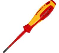 Destornillador Knipex 98 25 01 SLS VDE Plus/Minus PZ/S1 x 80mm - Delgado