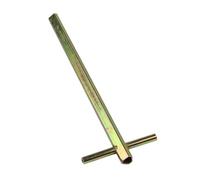 Destornillador/llave triangular de 100 mm/200 mm, llave de 300 mm, elevador de puerta triangular para control de acceso, construcción metálica, compatible con mecanismos de ascensor estándar (300 mm)