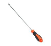Destornillador magnético extra largo de 30,5 cm con cabeza de cruz para Phillips, con mango de goma, juego de herramientas manuales (destornillador de ranura)