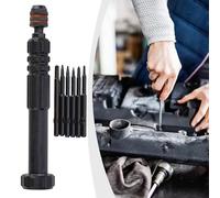 Destornillador multibroca 6 en 1 con mango magnético de aluminio con puntas Torx, cruz, plano, tipo Y y estrella para accesorios electrónicos y mecánicos