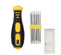 Destornillador multifuncional para el hogar | Juego de herramientas de reparación de puntas de destornillador - Puntas de destornillador multifuncionales, kit de herramientas ajustables, juego de dest