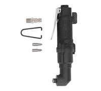 Destornillador neumático de 90 grados, destornillador neumático de ángulo recto con función reversible, destornillador neumático integrado de acero de aleación de 1/4 pulgadas (Estilo de la UE)