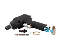 Destornillador neumático reversible de 10 horas, destornillador neumático industrial con par máximo de 160 Nm, control de velocidad continuo, portabrocas hexagonal de 6,35 mm para reparación y montaje