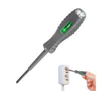 Destornillador para comprobador de tensión - Acero aleado 16,8 x 2,6 cm | Magnetic Screwdriver High Torque Electricity, destornillador de par alto para electricidad, con mango ergonómico para trabajos