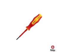 Destornillador phillips aislado certificado vde 1.000 v. medida ph 0 -