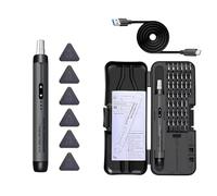 Destornillador recargable, alto par de torsión para muebles, juguetes y reparaciones de electrodomésticos, tareas domésticas, destornillador eléctrico