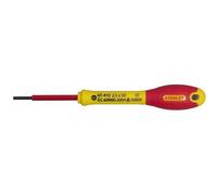 STANLEY 0-65-410 - Destornillador aislado vde 1000v FatMax plana 2,5 x 50 mm