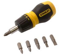 Destornillador Stubby Multibit Stanley 0-66-358 Con Puntas