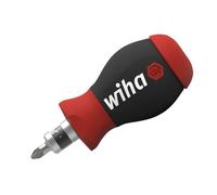 Destornillador Stubby SoftFinish Magnético Con Revista De Bits WHA43613