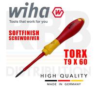 Destornillador Torx T9 60Mm VDE Electricista Aislado 1000V SoftFinish