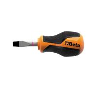 Destornilladores Beta Tools para Tornillos con Cabeza Ranurada, Tipo muy Corto