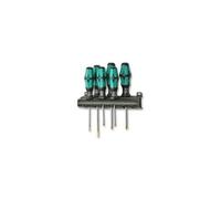 Destornilladores Set, Hendidura/Philips, 6PC, WERA, 105622