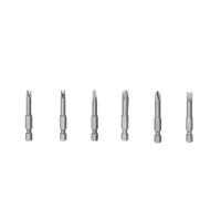 Destornilladores Y U Shaped Triangle Screwdriver Magnetic Bit 1/4in Inner Cross Three Points Screw Driver Security Tip(Screw Bit Mixed 5pc)