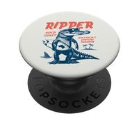 Destripador Cocodrilo Surfista Australia GoldCoast PopSockets PopGrip Adhesivo