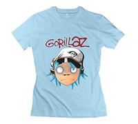 Destroy Moment Women's Gorillaz 2D Rock T-Shirt