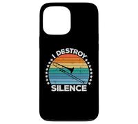 Destroy Silence Brass Instrument Trombone Player Trombonist Carcasa para iPhone 13 Pro MAX