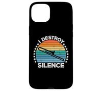 Destroy Silence Brass Instrument Trombone Player Trombonist Carcasa para iPhone 15 Plus