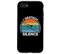 Destroy Silence Brass Instrument Trombone Player Trombonist Carcasa para iPhone SE (2020) / 7/8