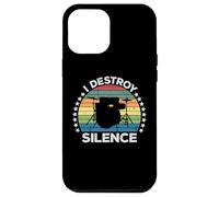 Destroy Silence Percussion Instrument Drummer Percussionist Carcasa para iPhone 12 Pro MAX