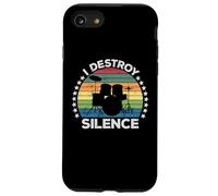 Destroy Silence Percussion Instrument Drummer Percussionist Carcasa para iPhone SE (2020) / 7/8