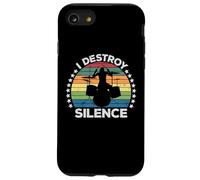Destroy Silence Percussion Instrument Drummer Percussionist Carcasa para iPhone SE (2020) / 7/8
