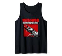 Destructor De Colonias Divertido Hormiguero Extraño Meme Broma Obsceno Camiseta sin Mangas