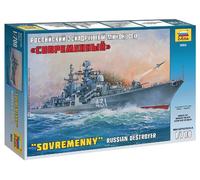 Destructor Ruso Sovremenny 1:700 Kit De Modelo De Plástico ZVEZDA