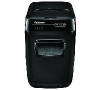 Fellowes AutoMax 150C triturador de papel Corte cruzado 23 cm Negro, Gris