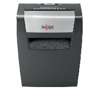 ACCO REXEL Destructora de papel Momentum X406, Corte en confeti P4, 6 hojas, 15 L, negra