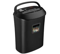 Destructora de Papel para Oficina en Casa, 14 Hojas de Papel de Corte Transversal/Tarjeta de Crédito/Paper Shredder CD, Trituradora da Papel de 25 l, Trituradora de Diseño de Mango Portátil