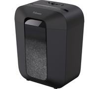 Destructora trituradora de papel Fellowes LX50, uso personal, destruye hasta 9 hojas en partículas de 4x37mm, Din P-4, papelera 17 litros/217 hojas
